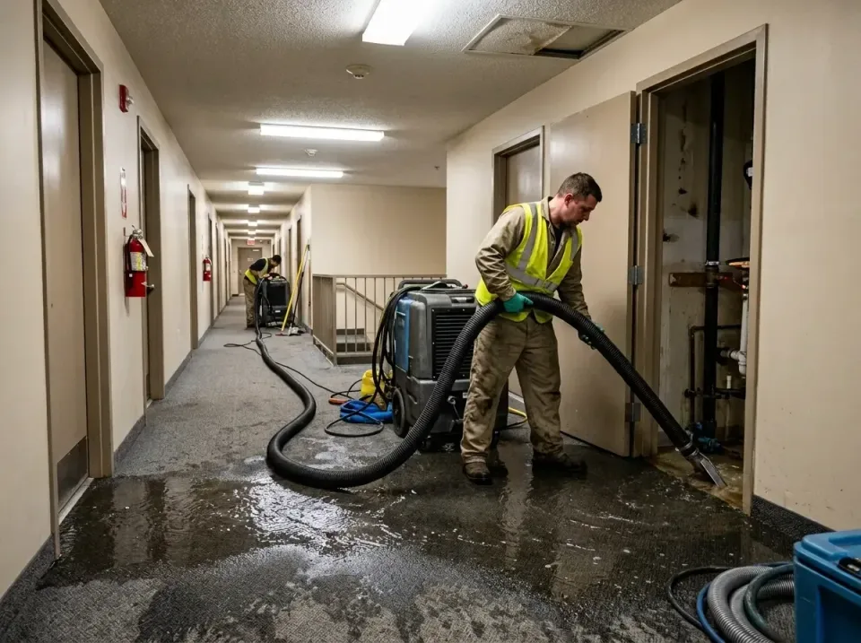 multi-unit-apartment-hallway-f-005 — frequently asked questions, Emergency Burst Pipe Water Extraction & Removal in Ravenel,…